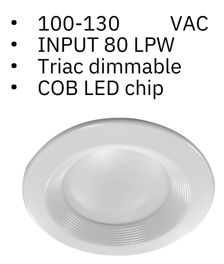 LED Retrofit for 5&6 Recess Housings