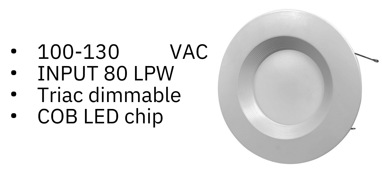 LED Retrofit for 5&6 Recess Housings