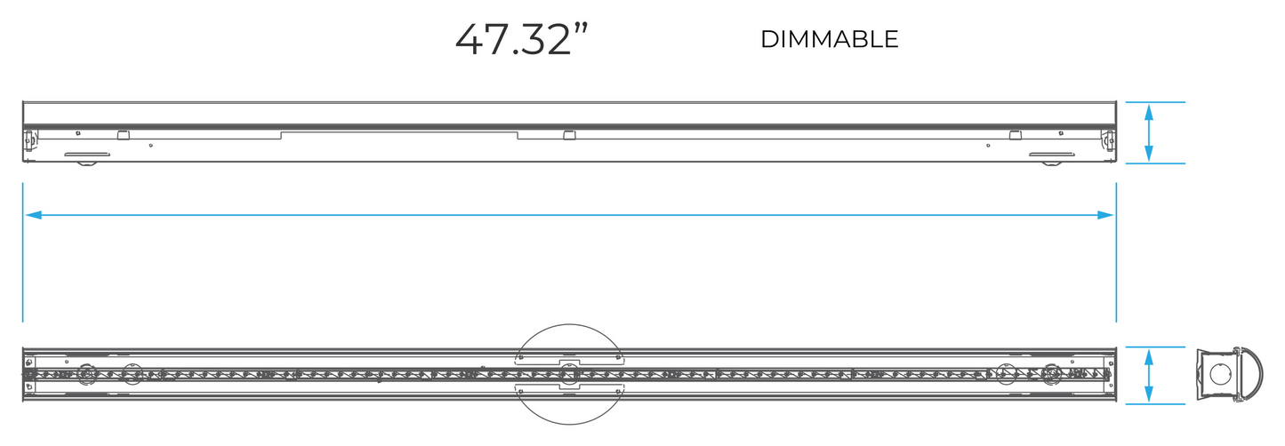 LED LINEAR STRIP SLIM - HIGH OUTPUT