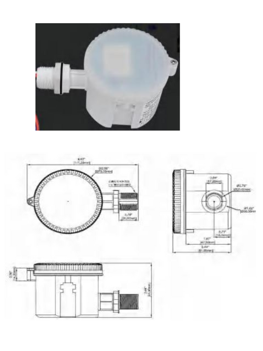 UL, FCC, DLC Infrared integrated sensor